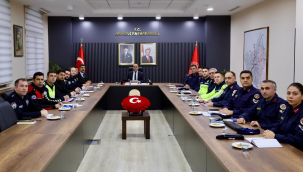 Asayiş toplantısında 2026 yılı planlama ve alınacak tedbirler üzerinde duruldu