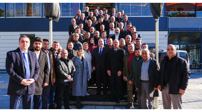 Başkan Dutlulu Saruhanlıda mutarlar ve STK temsilçileriyle buluştu