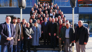 Başkan Dutlulu Saruhanlıda mutarlar ve STK temsilçileriyle buluştu