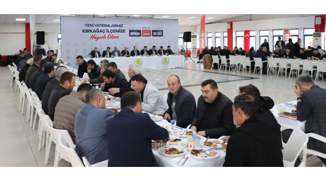 Başkan Dutlulu STK temsilcileri ve muhtarlarla buluştu