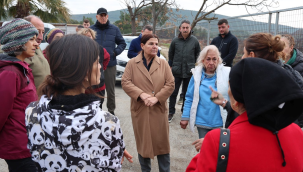 Başkan Fıçı hayvan severlerle barınak ziyareti yaptı