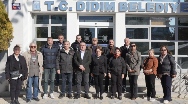 Başkan Gençay'ya destek ziyareti