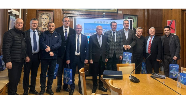 Başkan Öküzcüoğlu Bulgaristan'da