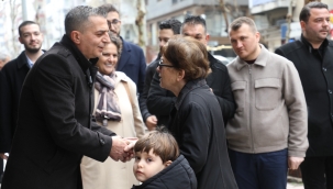 Başkan Şimşek 3 mahallede esnaf ve vatandaşlarla buluştu
