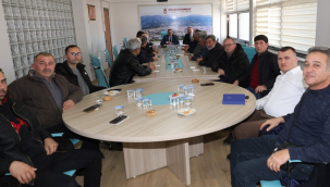 Başkan Şimşek 67 mahalle muhtarıyla mahelllerin sorunlarını masaya yatırdı