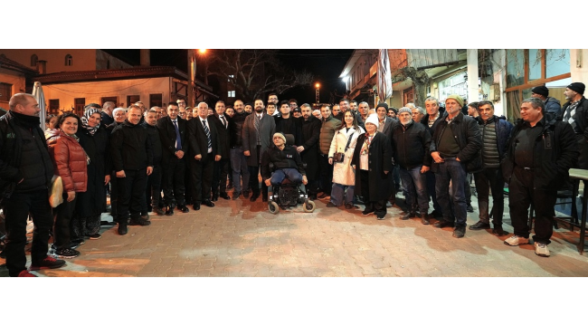 Başkan Şimşek mahalle ziyaretlerine başladı