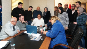 Başkan Turgut yönetim kurulu üyeleriyle"genişletilmiş il danışma meclisi"hazırlıklaını inceledi