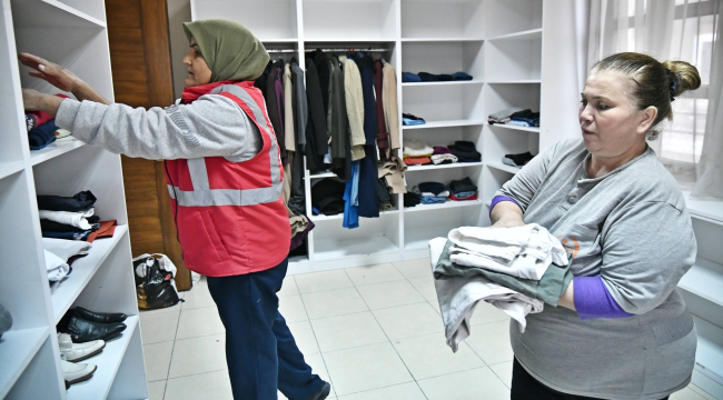 Belediyeden yoksullara soğuk kış günlerinde sıcak yardım