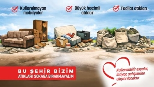 Büyükşehirden sokağa değil randevuya bırakın kampanyası