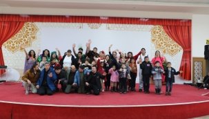 Çocuklar sağlıklı beslenmeyi tiyatro ile öğrendi