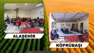 Cuma buluşmalarında 17 ilçede 883 toplantıda 9970 üretici eğitildi