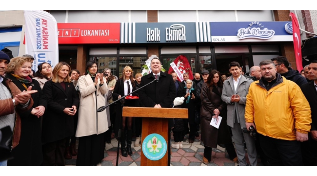 Demircik kent lokantası, halk mandıra ve halk ekmek büfesi açıldı