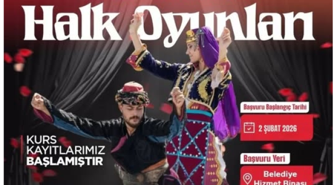 Gördes belediyesi halk oyunları kurs kayıtları başlıyor