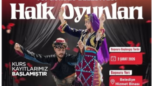 Gördes belediyesi halk oyunları kurs kayıtları başlıyor