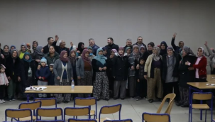 Gördes belediyesi kadın meclisi Yaka köy toplantısı