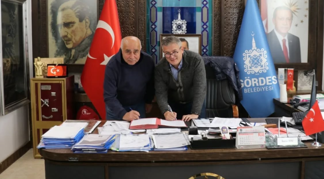 Gördes belediyesi mıcır ocağı kiraladı