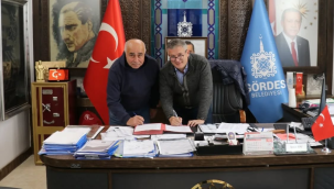 Gördes belediyesi mıcır ocağı kiraladı