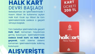 Gördes'de belediye işletmelerinde nakit alışveriş sona erdi