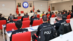 İlçe emniyet müdürleri ve amirleri 2025 yılı değerlendirme toplantısı