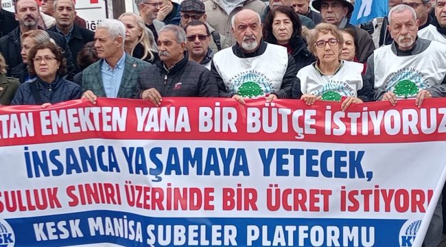 KESK'in TÜİK protestosuna CHP'lilerde destek verdi