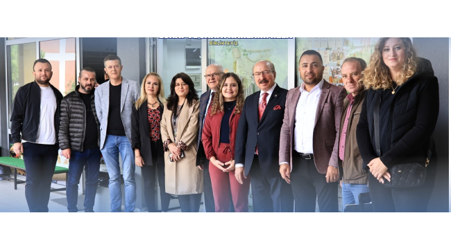 MESO başkanı Akyüz esnaf ziyaretlerini sürdürüyor