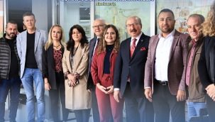 MESO başkanı Akyüz esnaf ziyaretlerini sürdürüyor