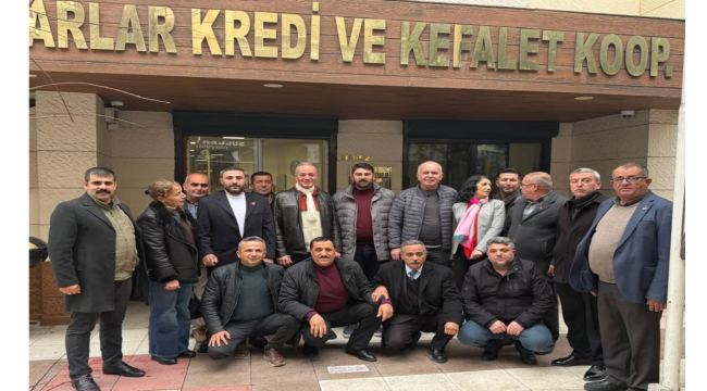 Muhtarlardan başkan Bulgay'a tebrik ziyareti