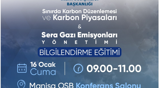 OSB'de sera gazı emisyonları yönetimi eğitimi