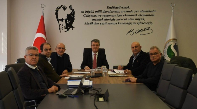 OSB yönetimi toplandı