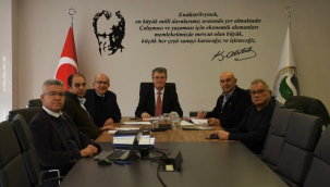 OSB yönetimi toplandı