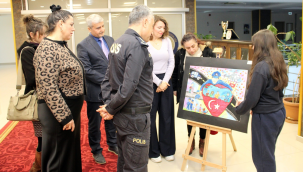 "Polis ve vatan sevgisi" konulu resim yarışması sonuçlandı!