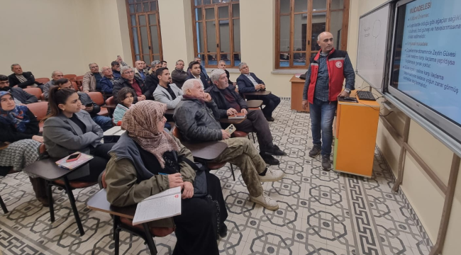 Salihli'de 2.dönem zeytin yetiştiriciliği kursu devam ediyor