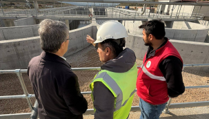 Salihli OSB atık su arıtma tesisi inşaat çalışmaları sona erdi