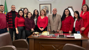 Salihli ziraat odası 2026 yılını pasta keserek karşıladı