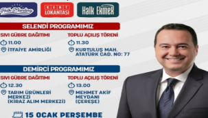 Selendi ve Demirci'ye yeni yatımlar 