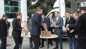 Soma adalet sarayında şehitler için lokma hayrı 