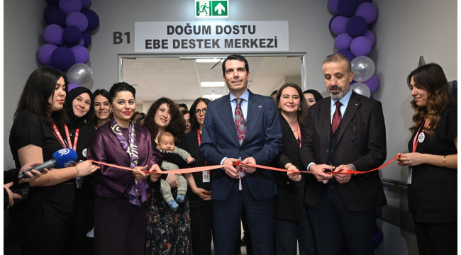 Türkiye'de bir ilk! 'Doğum dostu ebe destek merkezi' kapılarını açtı