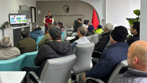 Üreticilere bitki koruma ve denetleme eğitimi