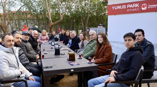 Vatandaşlarla sohbet 