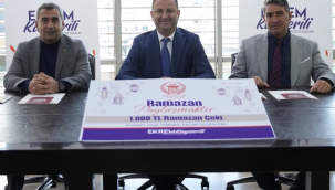 Yoksul vatandaşa ''Ramazan Yardımı Protokolü'' imzalandı