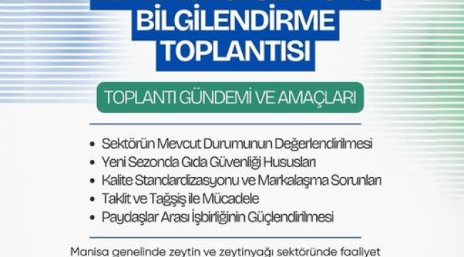 Zeyinyağı sektörü sorunları masaya yatırılıyor