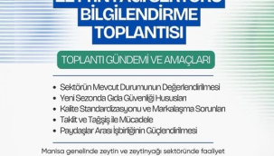 Zeyinyağı sektörü sorunları masaya yatırılıyor