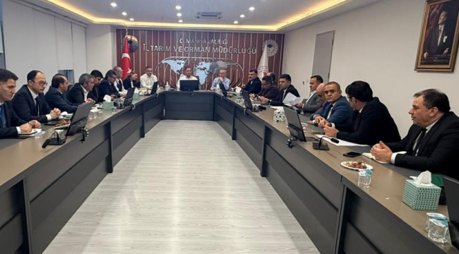 17 ilçe müdürünün katıldığı değerlendirme toplantısı