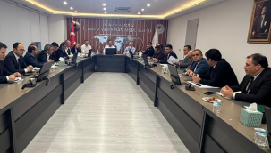 17 ilçe müdürünün katıldığı değerlendirme toplantısı