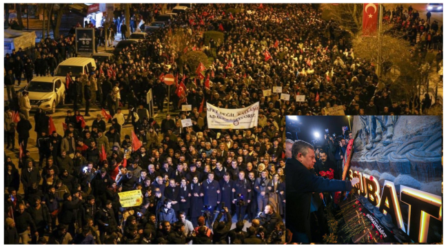  Adıyaman'da binlerce depremzedenin sessiz yürüyüşü