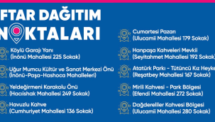 Akhisar'da dağıtım noktaları