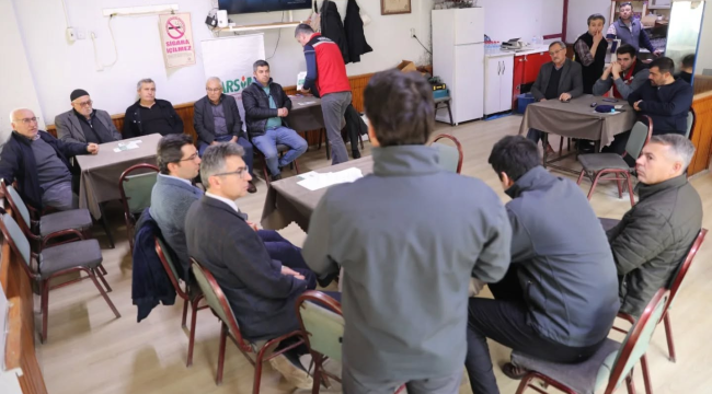  Akhisar'da tarım sigortaları bilgilendirme toplantıları gerçekleştirildi