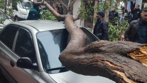 Aşırı yağış ve kuvvetli fırtına zararlara yol açtı