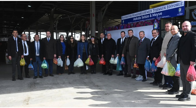 Askıda meyve–sebze uygulaması