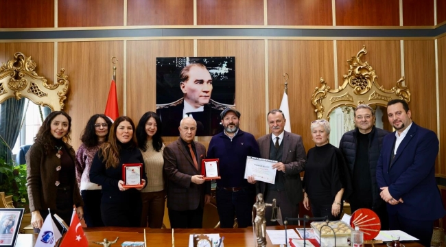 Başkan Balaban Angel patileri UK derneği üyeleriyle görştü